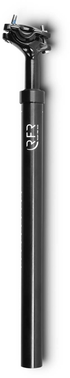 RFR geveerde zadelpen (80 - 120 kg) zwart - 31,6 mm x 400 mm