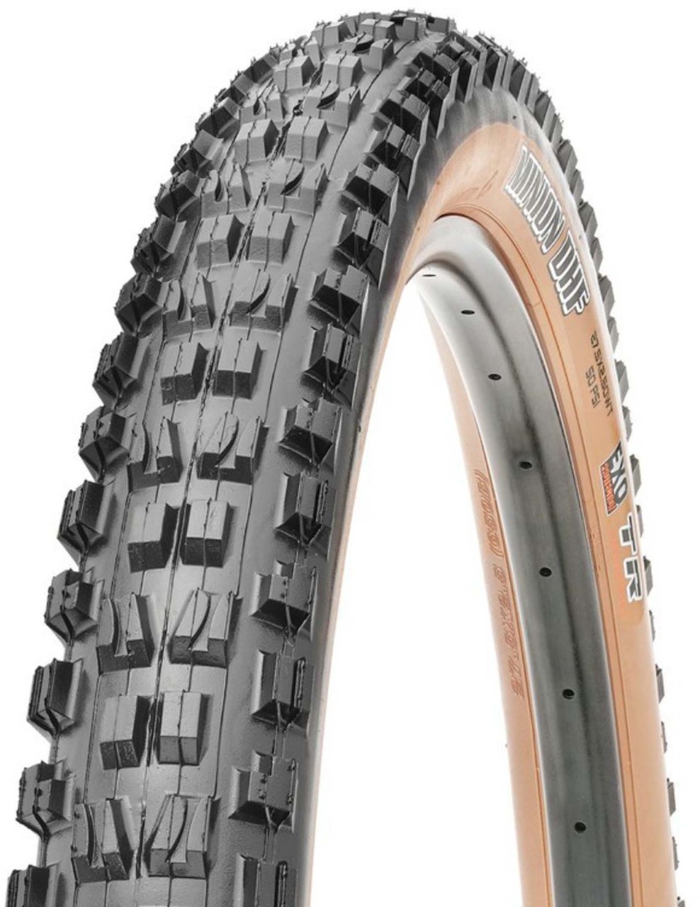 Maxxis Banden Minion DHF WT TLR vouwbaar 29x2.60" 66-622 zwart /Skinwall EXO Dual