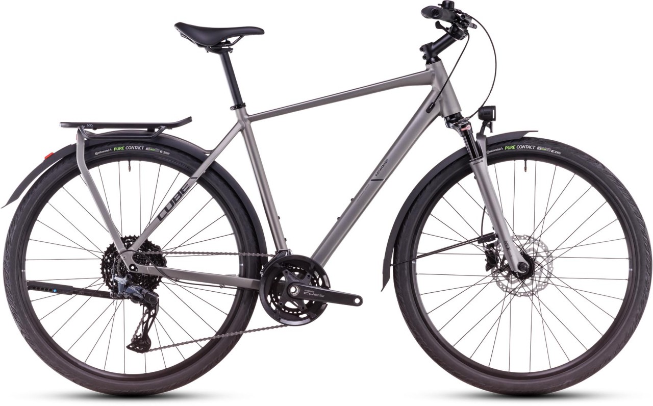 Cube Kathmandu EXC grey n black 2025 - Trekkingfiets Heren
