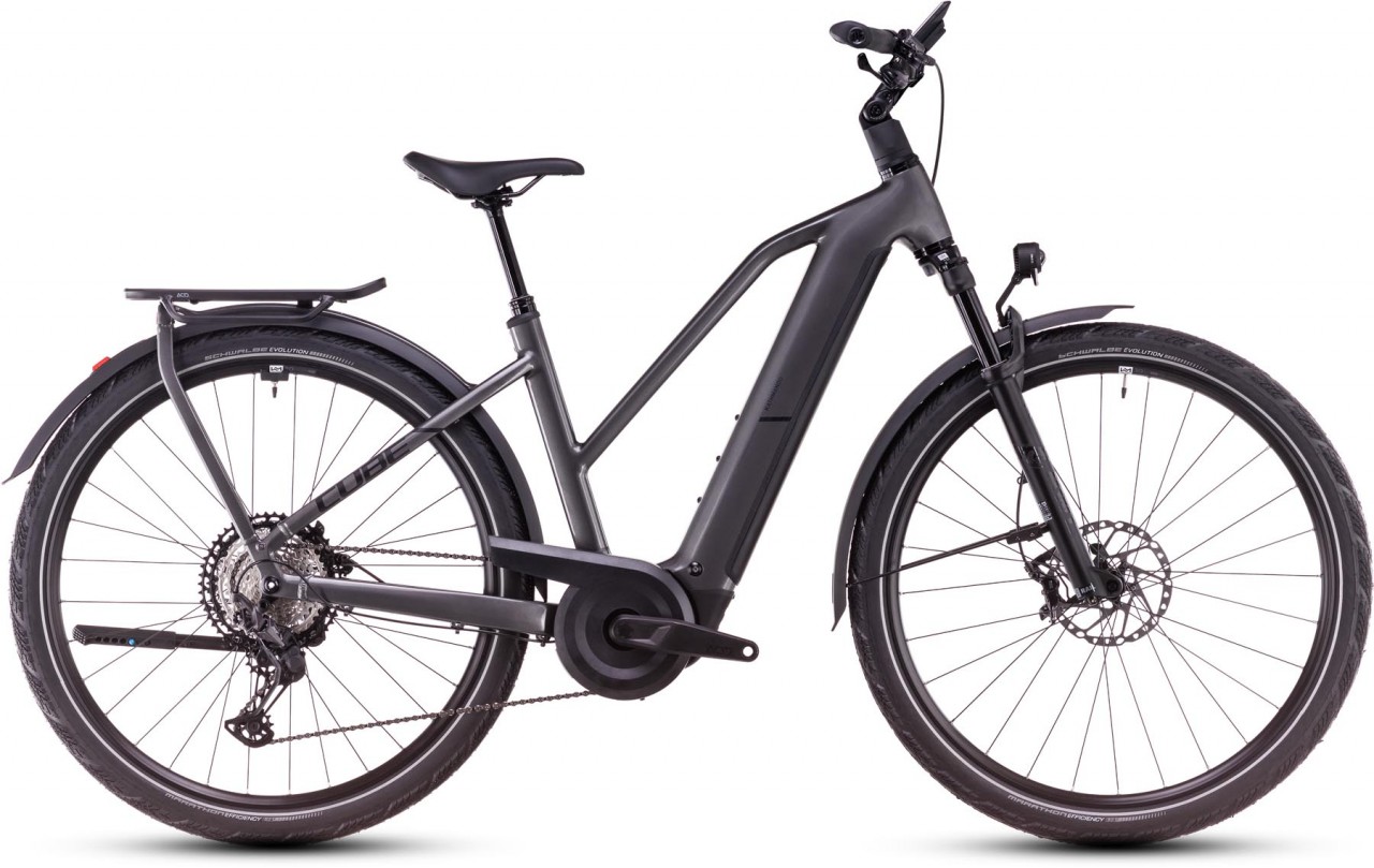 Cube Kathmandu Hybrid SLX 800 graphite n black 2025 - E-Bike Trekkingfiets Dames
