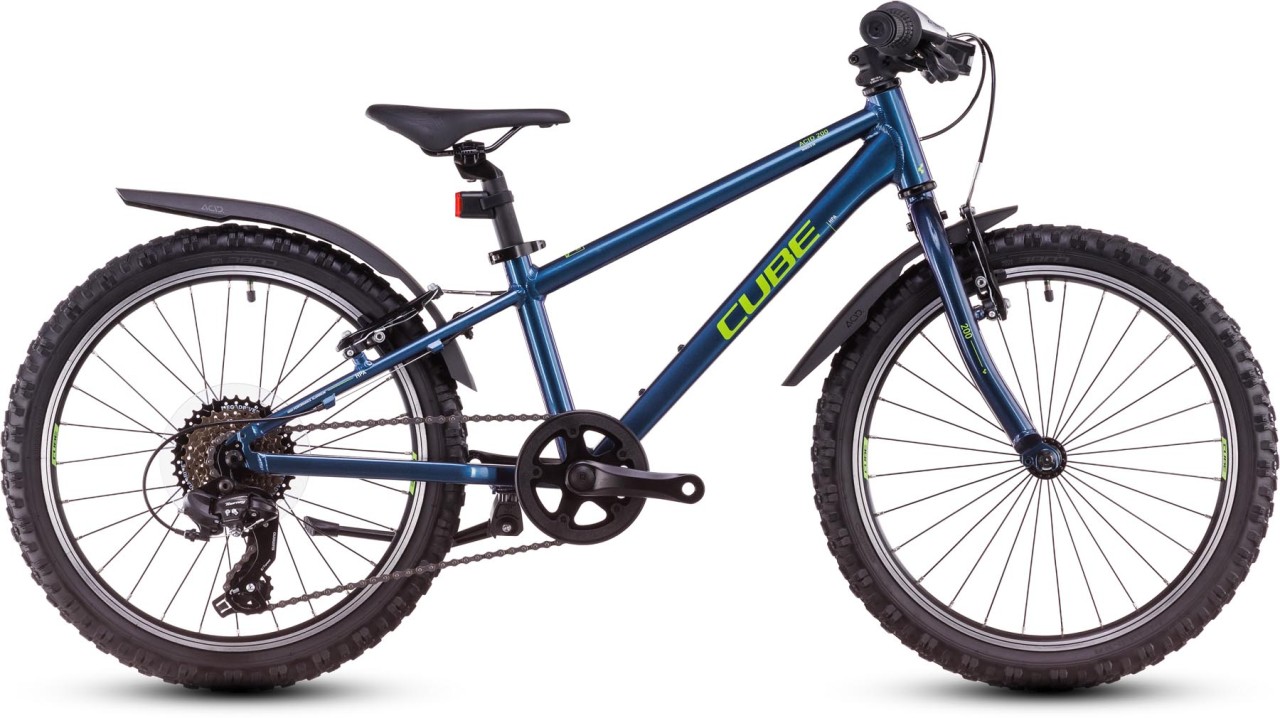Cube Acid 200 Allroad deepcobalt n apple 2025 - Kinderfiets 20 inch