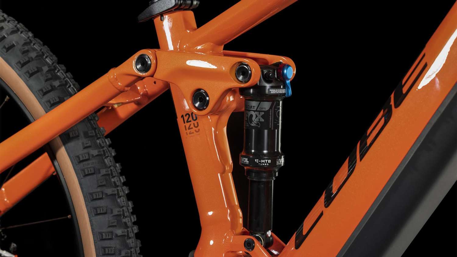 Cube Stereo Hybrid 120 Race 750 sparkorange n black MHW