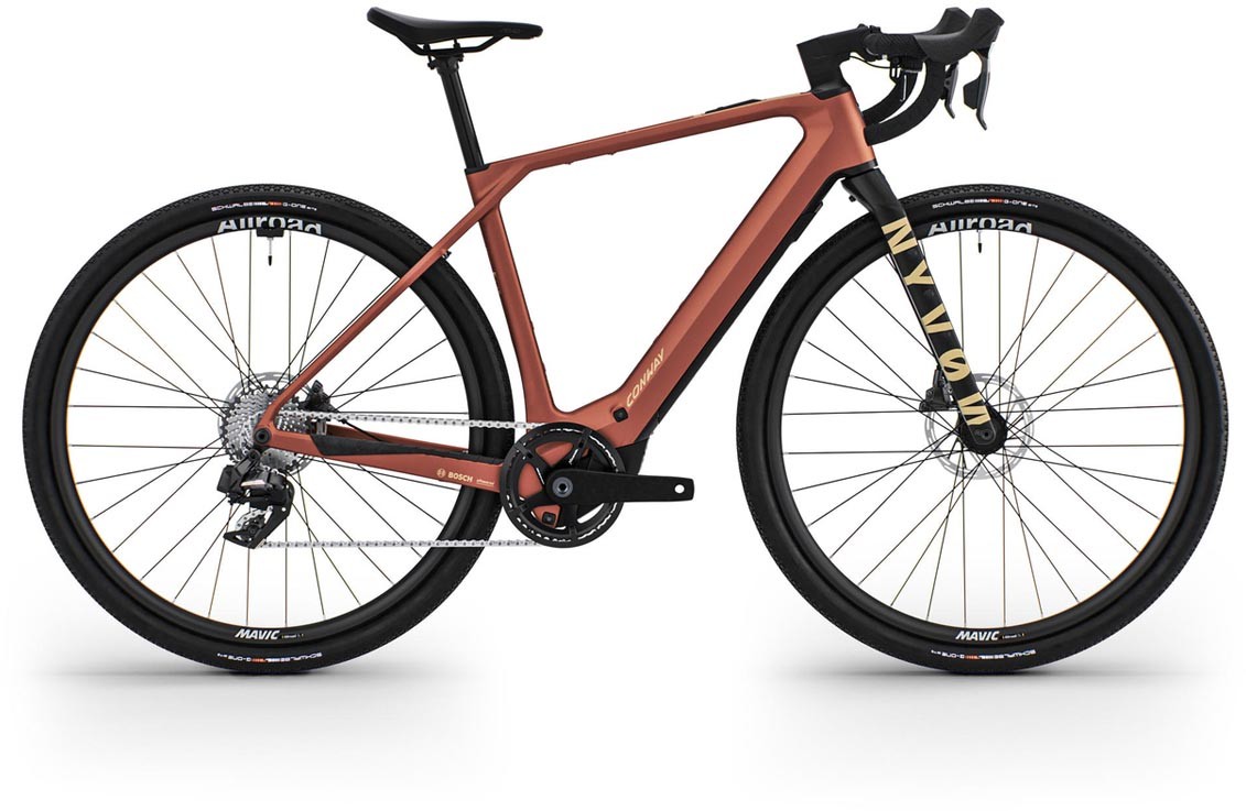 Conway Nyvon 12.0 400Wh rustred matt / terra matt 2025 - E-Bike Grindfiets