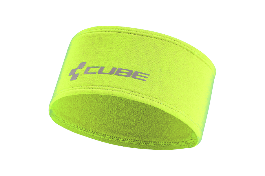 CUBE Functionele hoofdband RACE Be Warm Safety - neongeel