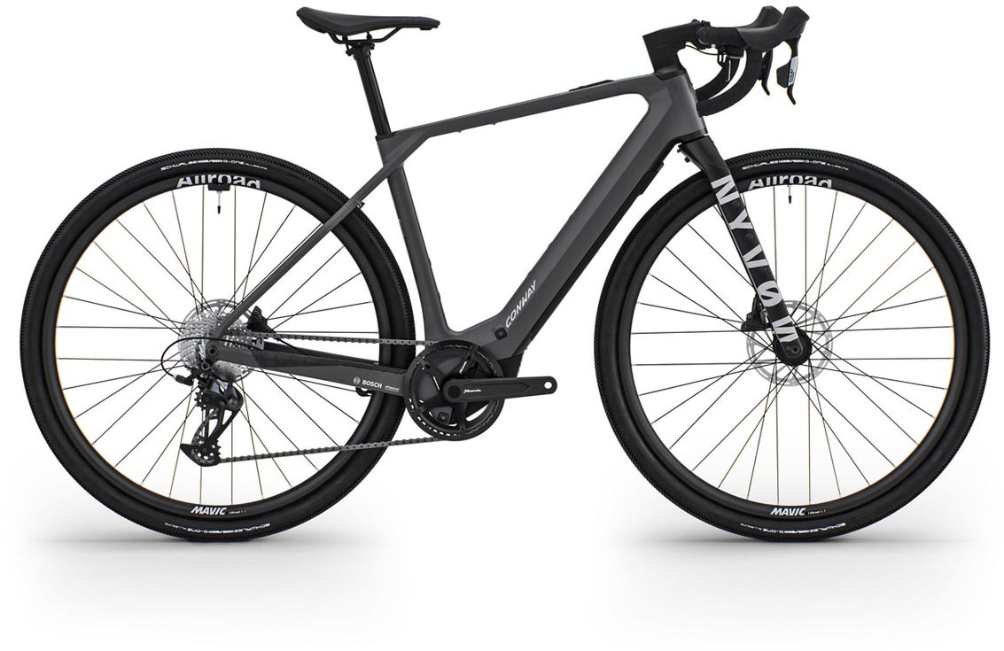 Conway Nyvon 9.0 400Wh graphitegrey matt / silver matt 2025 - E-Bike Grindfiets