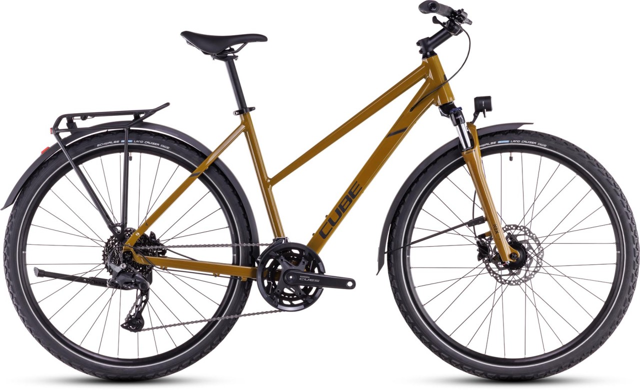 Cube Nature Pro Allroad willowgreen n black 2025 - Crossfiets Dames