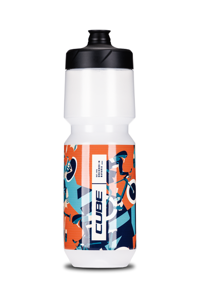Cube Flow 750 drinkfles - blauw'n'oranje
