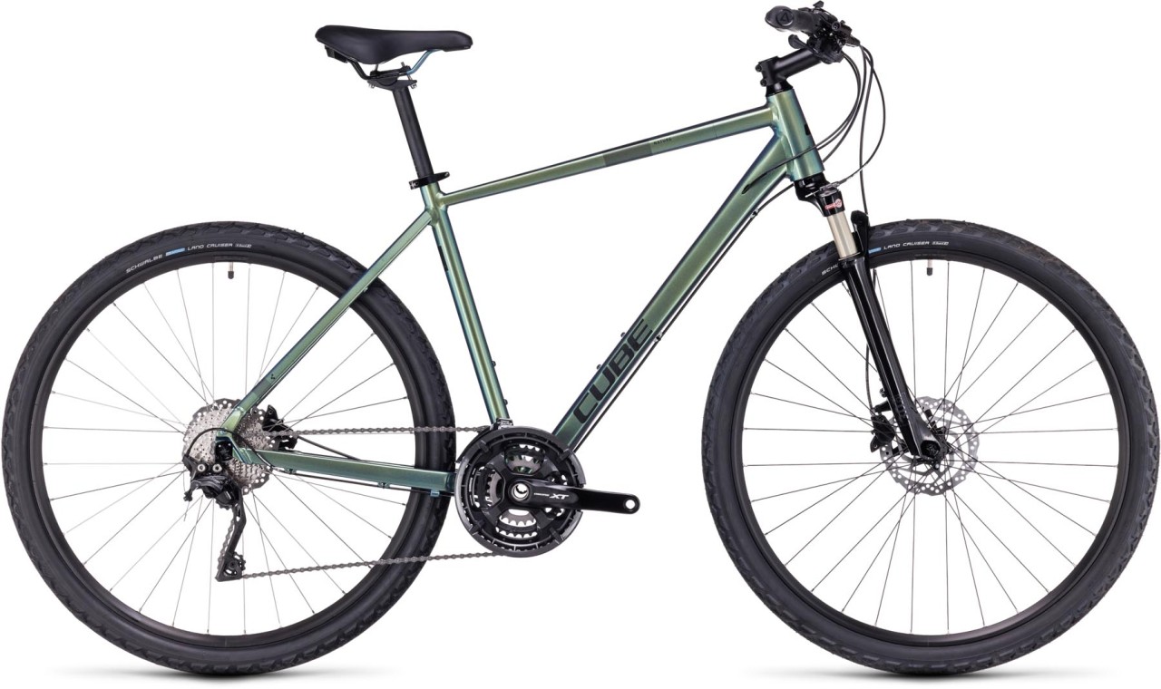 Cube Nature EXC verde n black 2024 - Crossfiets Heren