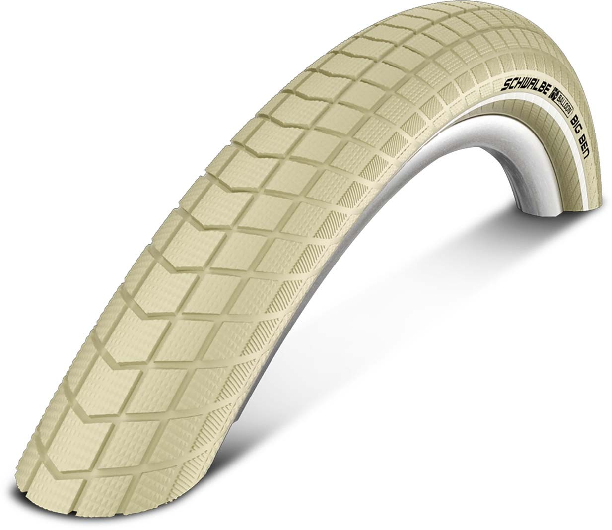 Schwalbe Band Little Big Ben 40-622 28" x 1.50, crème / reflex