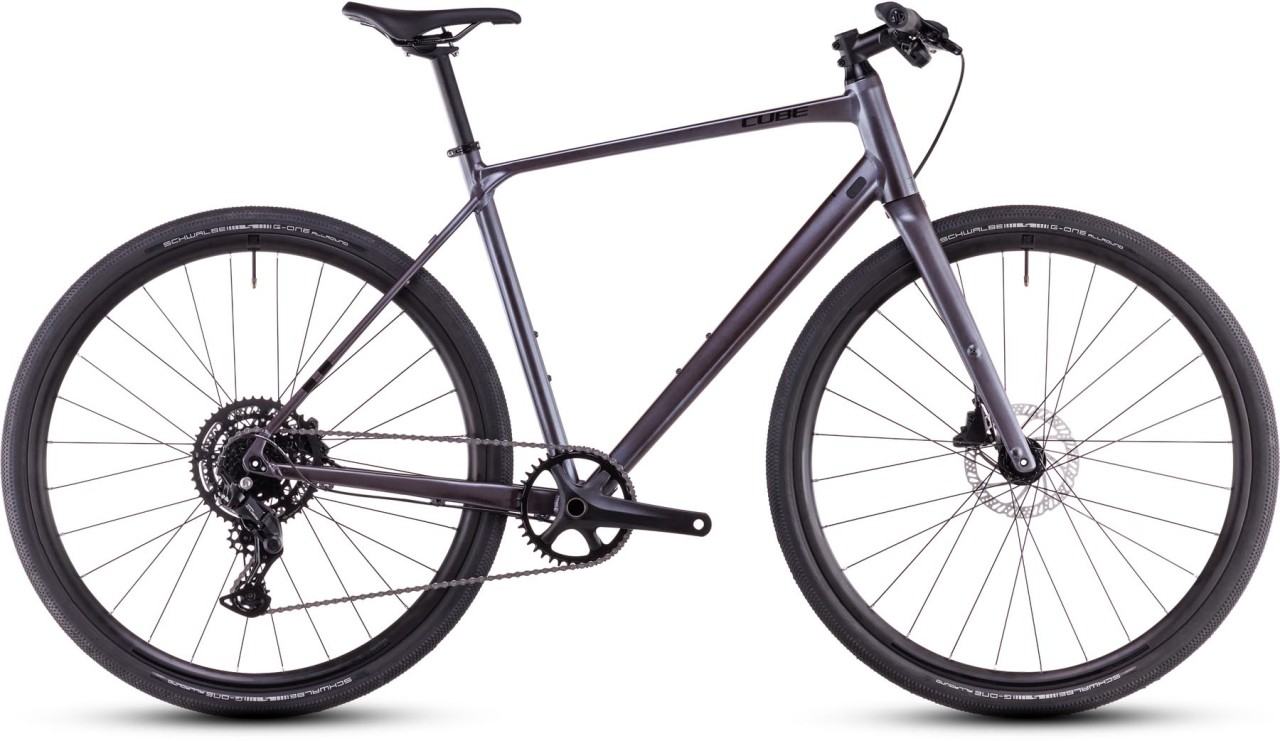 Cube Nulane ONE mineralgrey n black 2025 - Fitnessfiets Heren