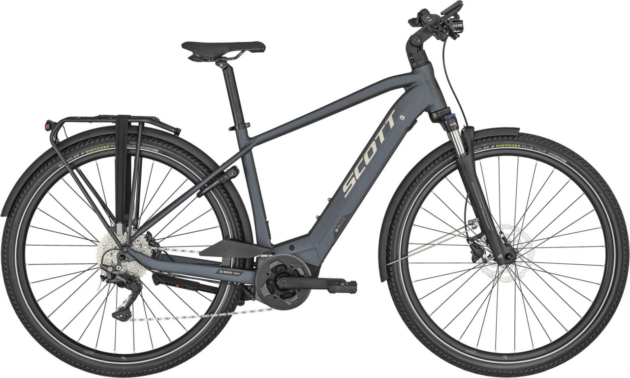 Scott Sub Tour eRIDE 10 Men Petrol Blue 2023 - E-Bike Trekkingfiets Heren