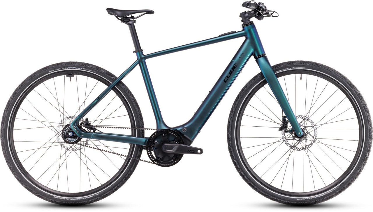 Cube Editor Hybrid SLT 400X goblin n glossy 2025 - E-Bike Fitnessfiets Heren