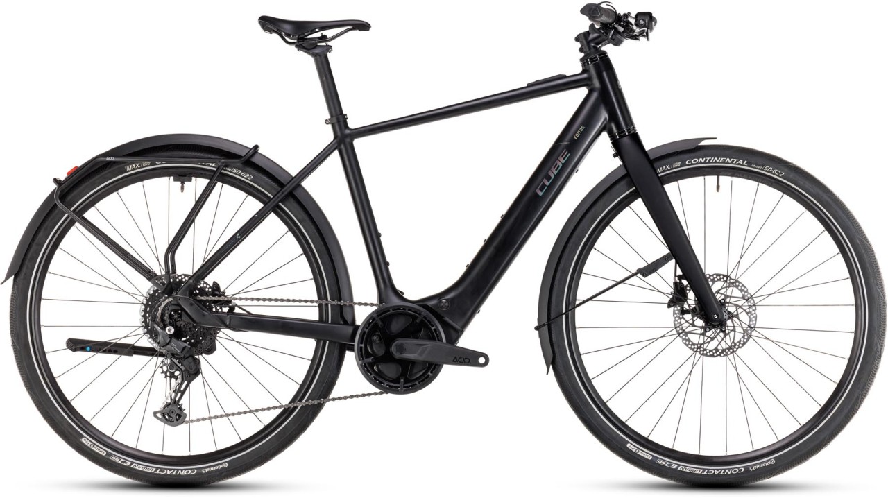 Cube Editor Hybrid Pro FE 400X black n spectral 2025 - E-Bike Fitnessfiets Heren