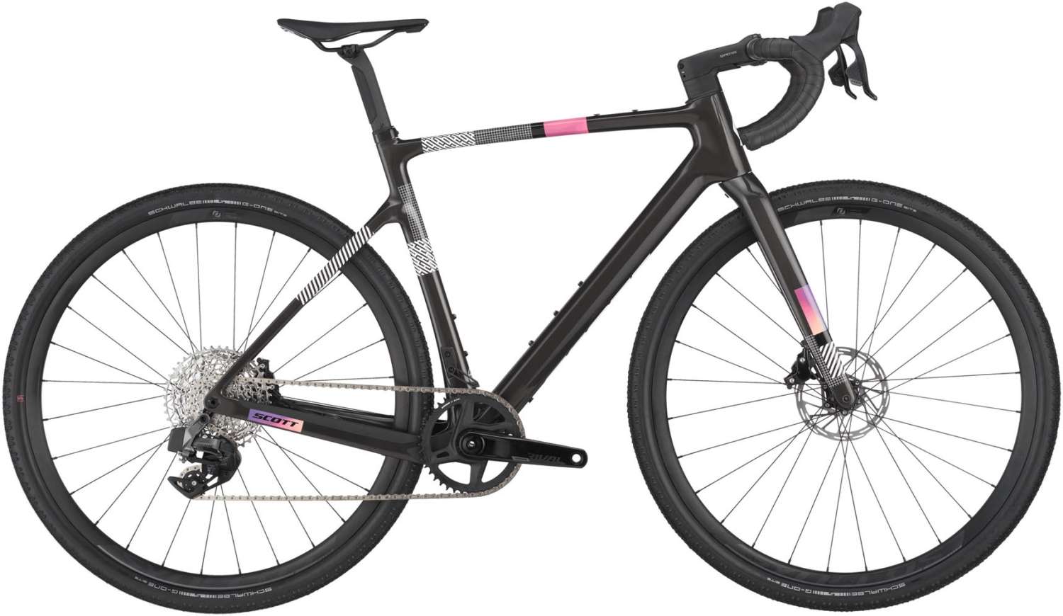 Scott Addict Gravel 20 petrol black Grindfiets