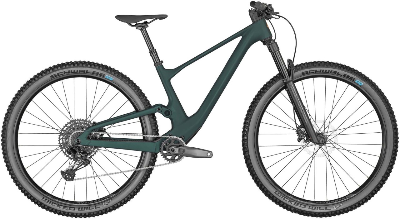 Scott Contessa Spark 920 Rainforest Green 2023 - Fully Mountainbike Dames