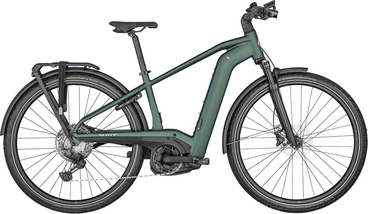 Scott Sub eRIDE EVO Men prism green / brushed metallic 2022 - E-Bike Trekkingfiets Heren