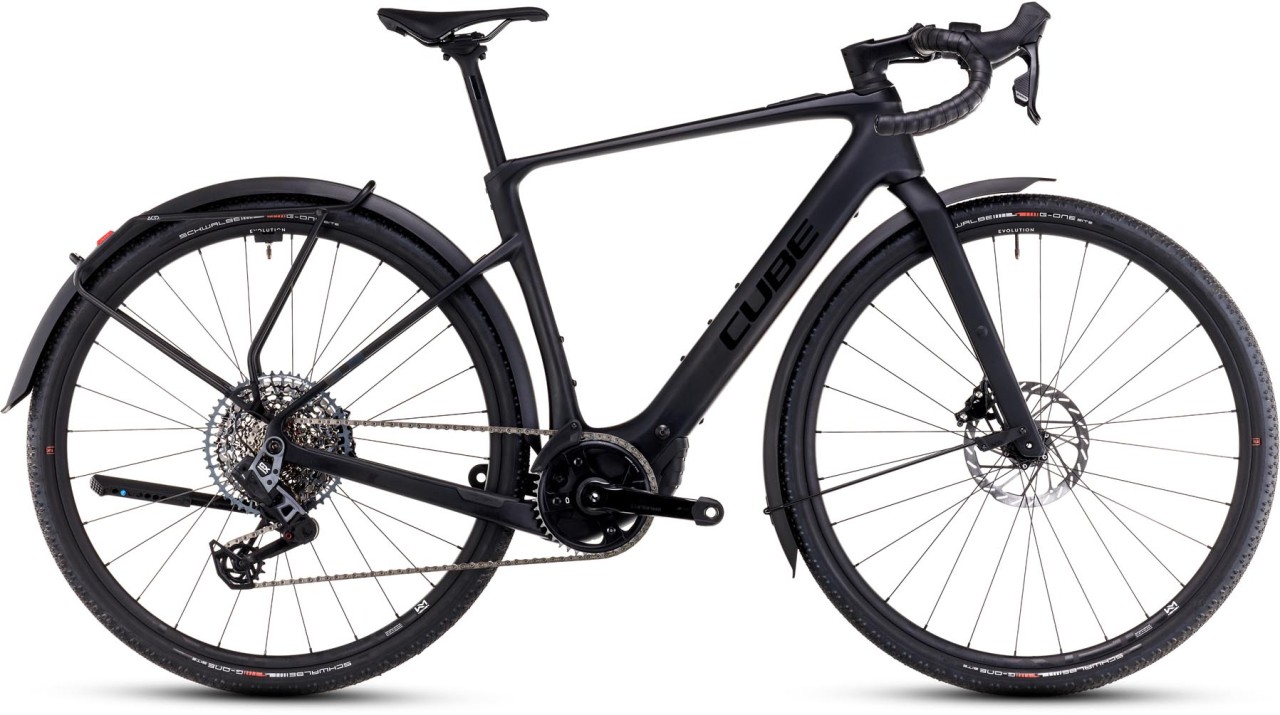 Cube Nuroad Hybrid C:62 SLX FE 400X carbon n glossy 2025 - E-Bike Grindfiets