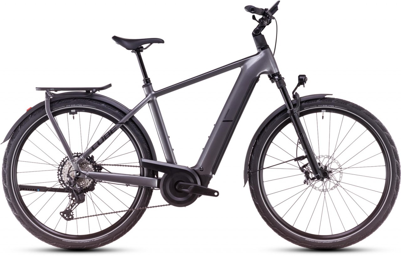 Cube Kathmandu Hybrid SLX 800 graphite n black 2025 - E-Bike Trekkingfiets Heren