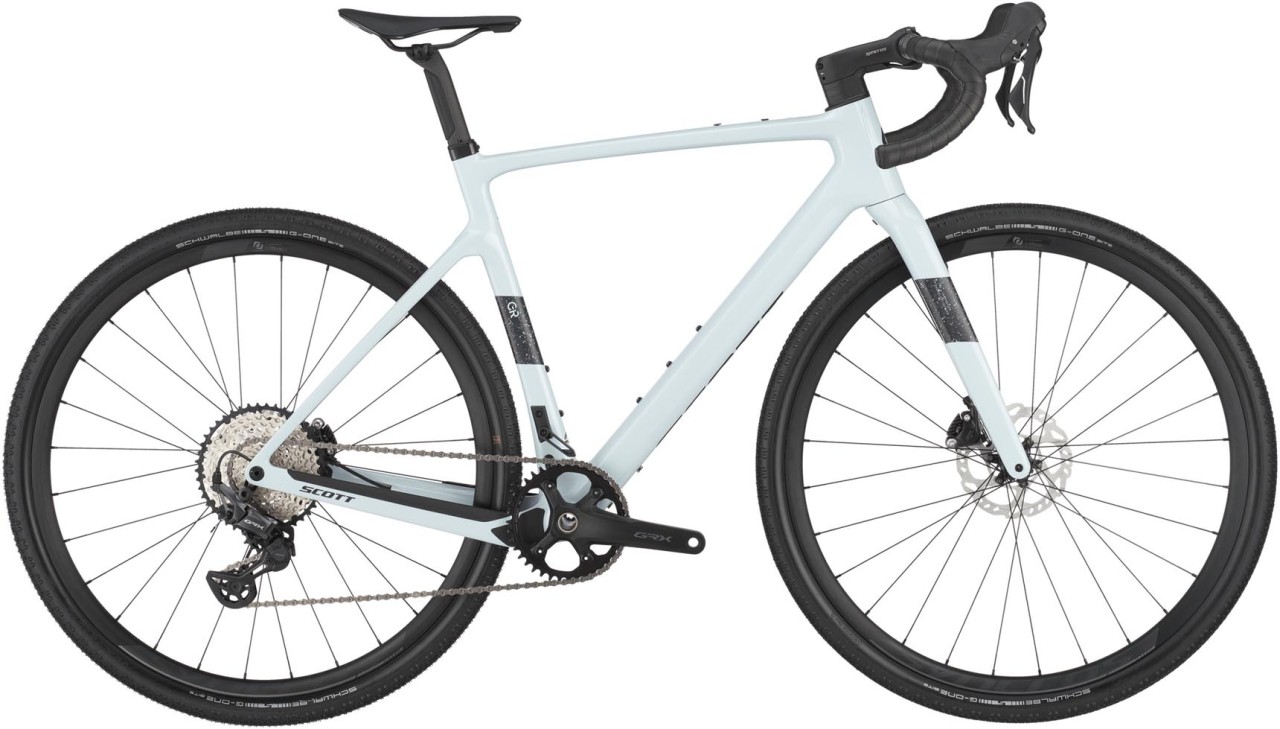 Scott Addict Gravel 40 mineral grey 2025 - Grindfiets