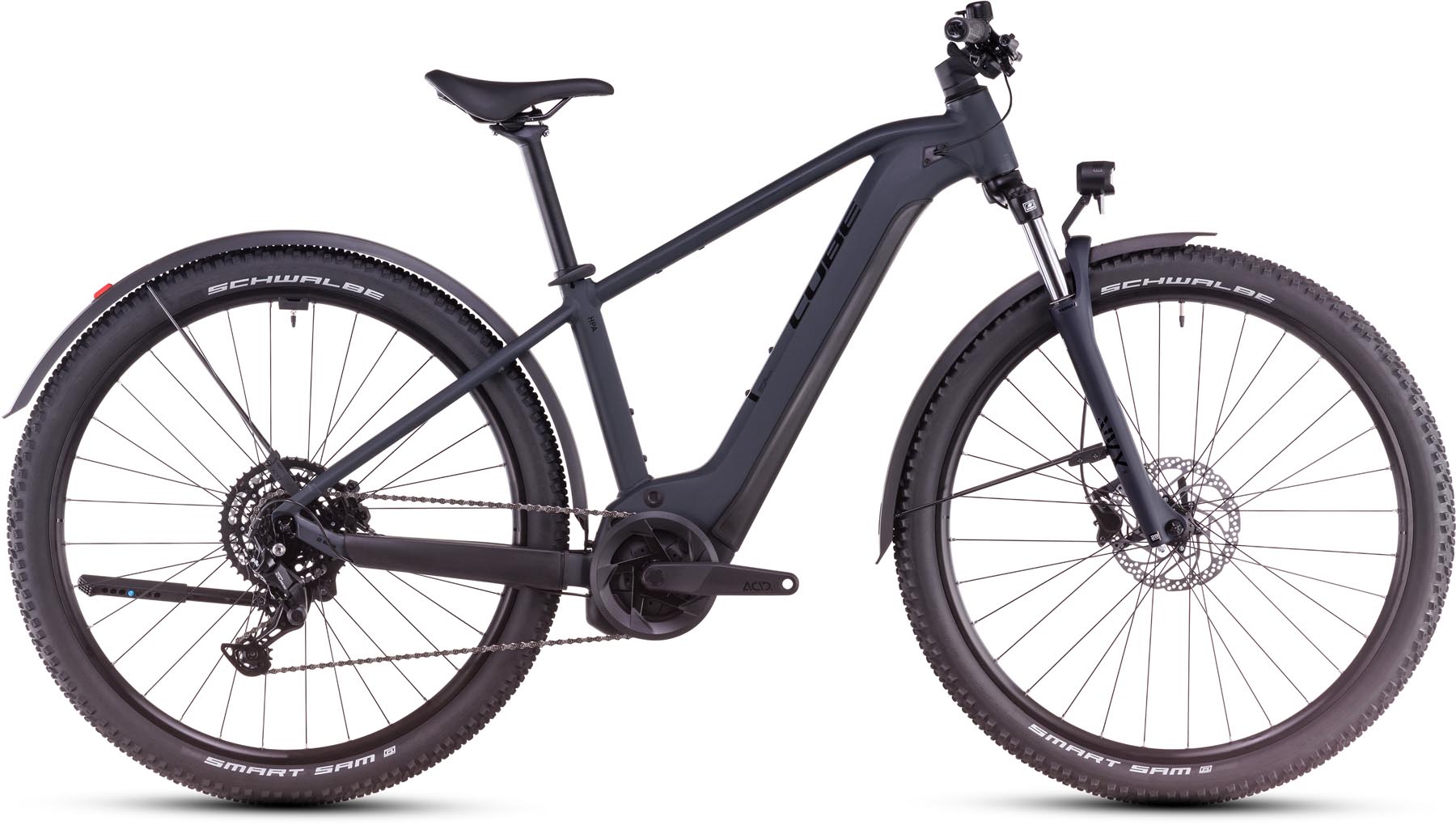 Cube Reaction Hybrid Performance 625 Allroad night n black 2025 E Bike Hardtail Mountainbike