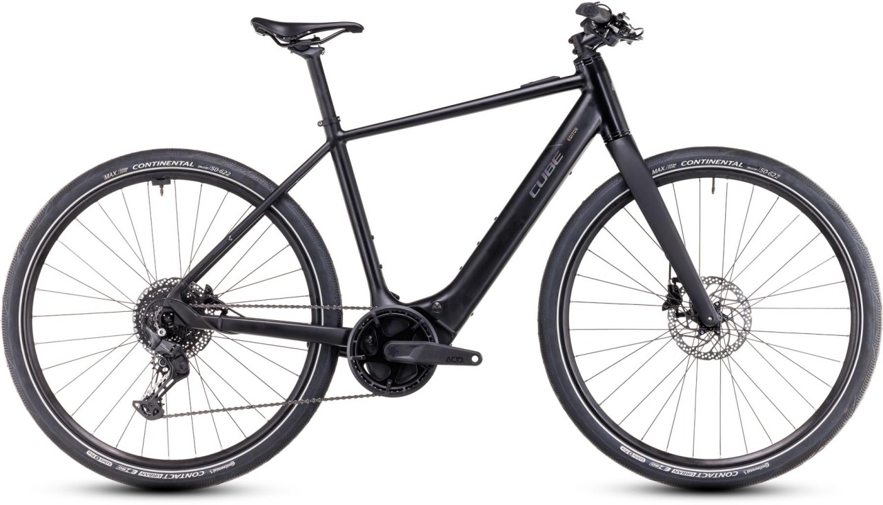 Cube Editor Hybrid Pro 400X black n spectral 2025 - E-Bike Fitnessfiets Heren