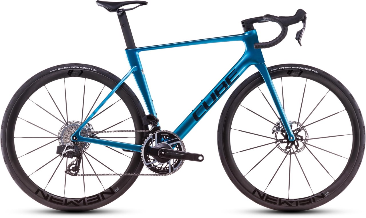 Cube Litening AIR C:68X SLX chromeblue n carbon 2025 - Carbon Racefiets