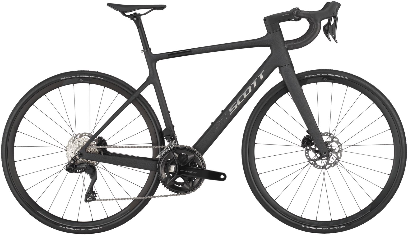 Scott Addict 40 champion black 2025 Carbon Racefiets MHW