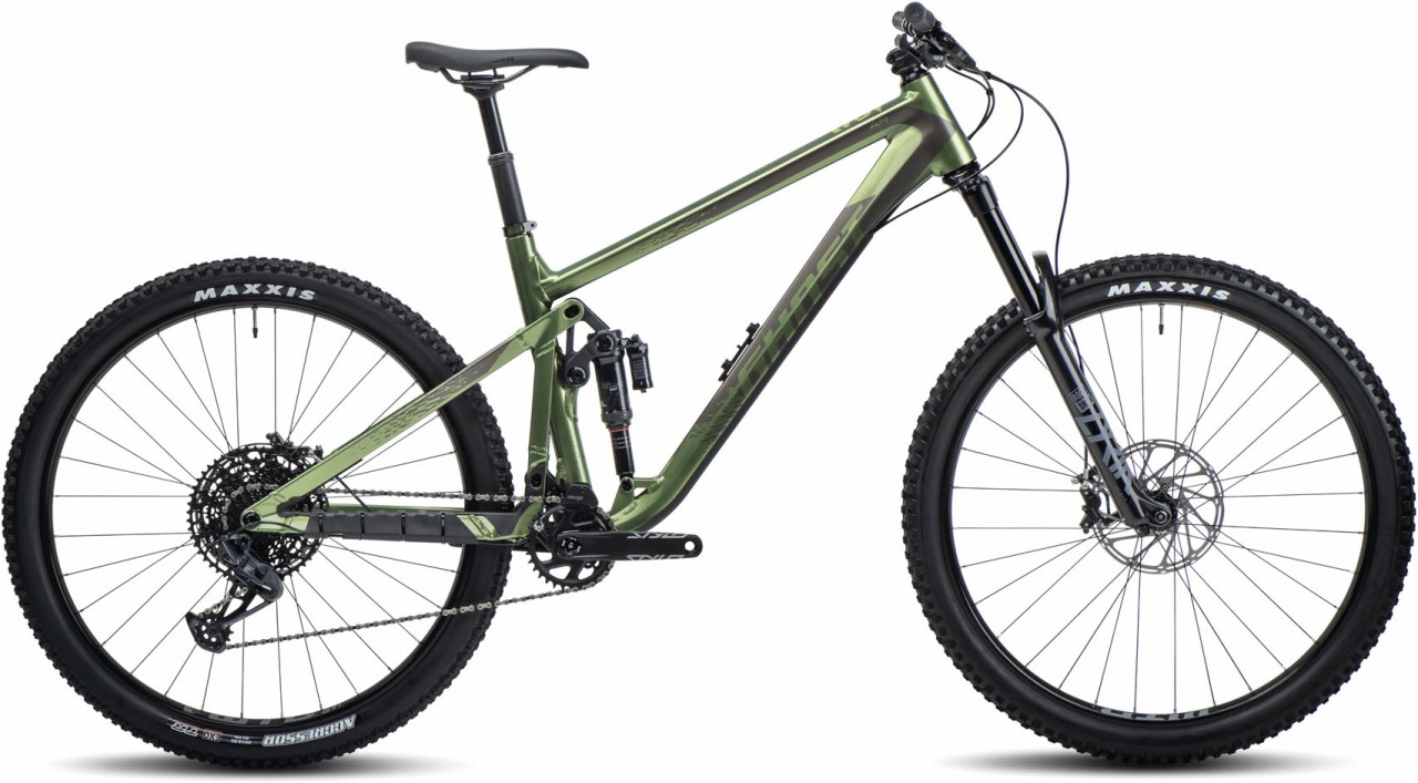 Ghost Riot AM AL Universal olive / warm stone glossy 2022 - Fully Mountainbike - Schade aan lak