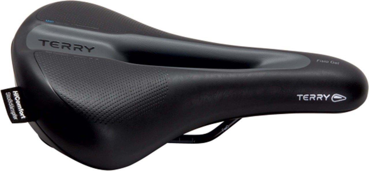 Terry Trekking Sattel Fisio Gel Max Touring Men, schwarz