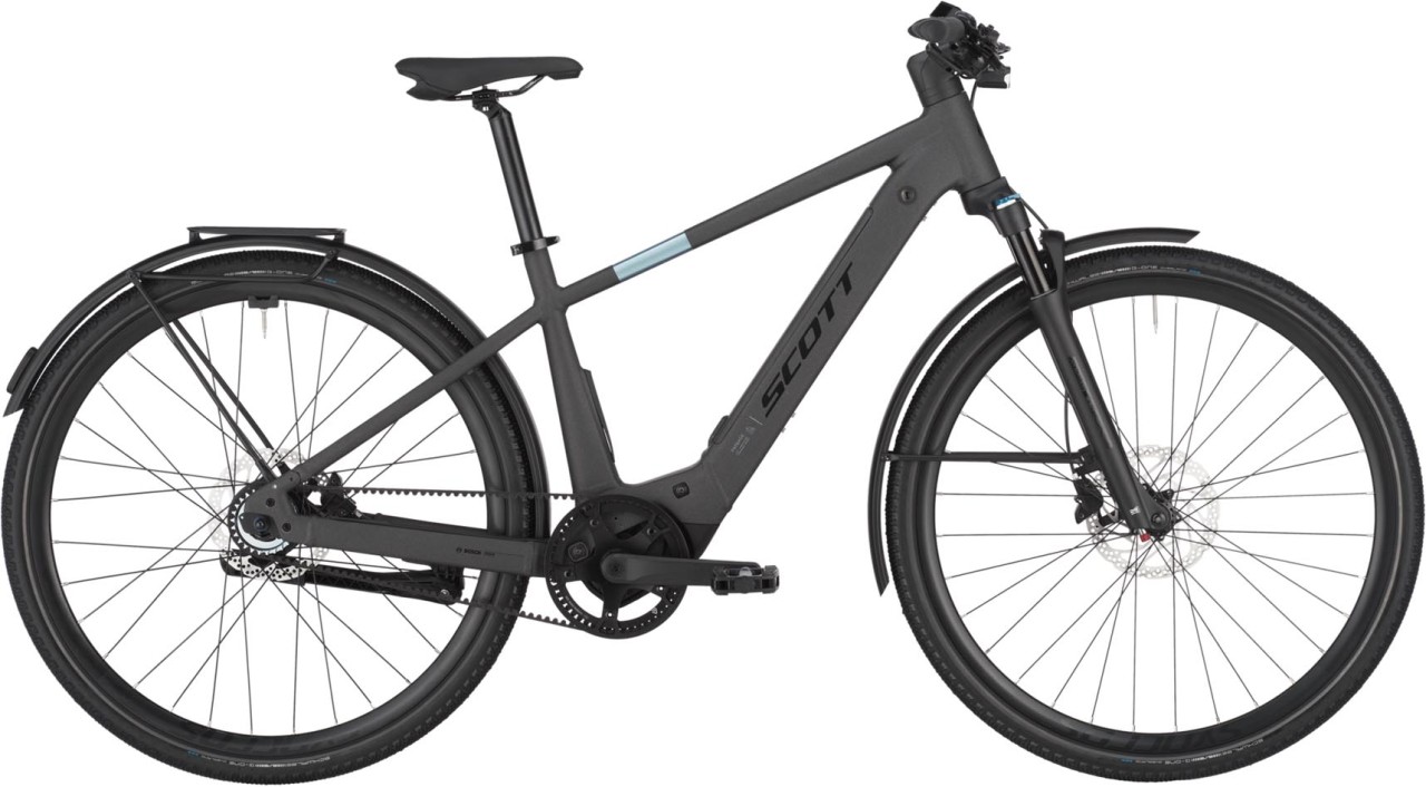 Scott Passage 10 Belt midnight grey 2025 - E-Bike Trekkingfiets Heren
