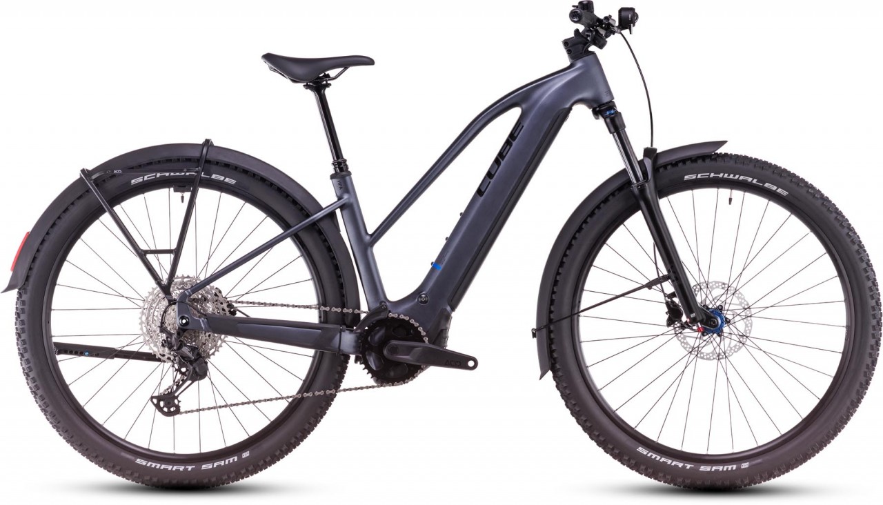 Cube Reaction Hybrid Pro Allroad 800 metallicgrey n black 2025 - E-Bike Hardtail Mountainbike Dames
