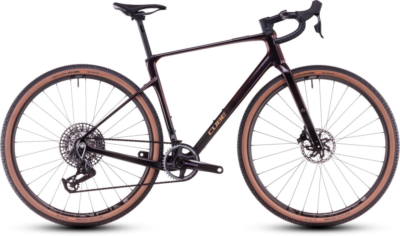 Cube Nuroad C:62 SLX solareclipse n aurum 2025 - Grindfiets