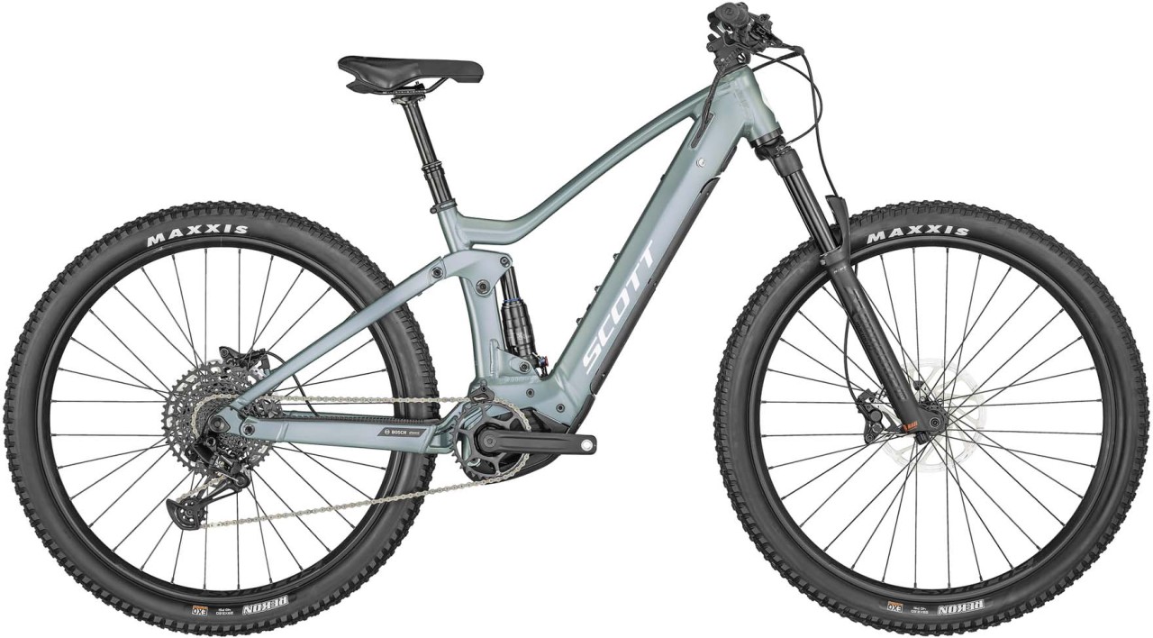 Scott Contessa Strike eRIDE 920 Whale Blue 2024 - E-Bike Fully Mountainbike Dames