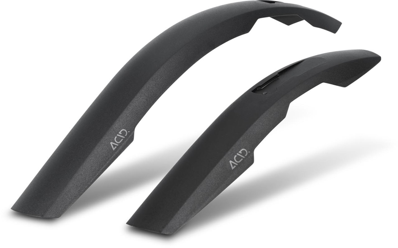 ACID MUD ROOKIE 18" / 20" zwarte spatbordset