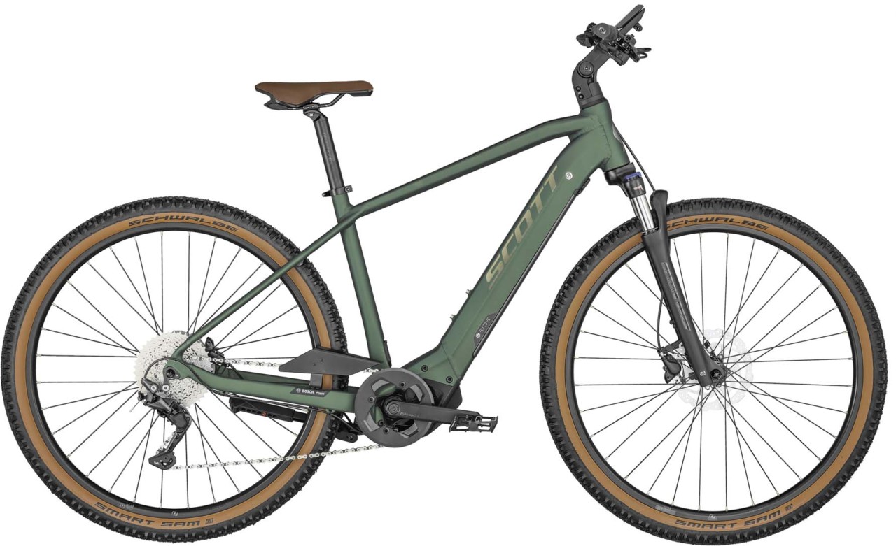 Scott Sub Cross eRIDE 10 Men Malachite Green 2023 - E-Bike Crossfiets Heren