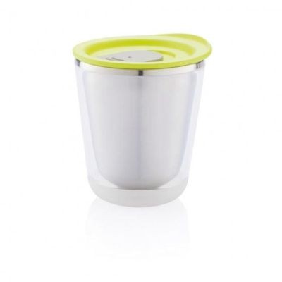 XD Design thermosbeker Dia, roestvrij staal, groen - 200 ml