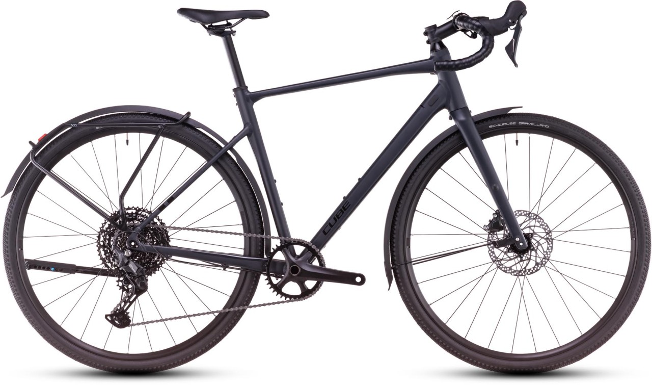 Cube Nuroad Pro FE night n black 2025 - Grindfiets