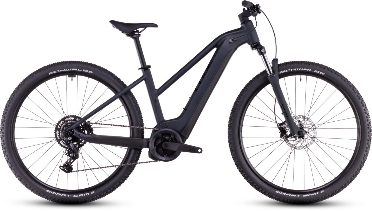 Cube Reaction Hybrid Performance 625 night n black 2025 - E-Bike Hardtail Mountainbike Dames