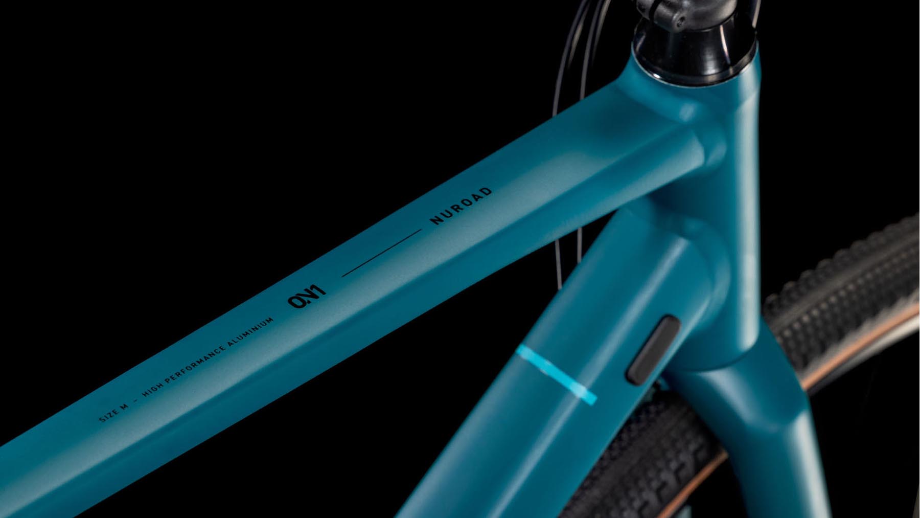 Cube Nuroad ONE poseidongreen n black Grindfiets