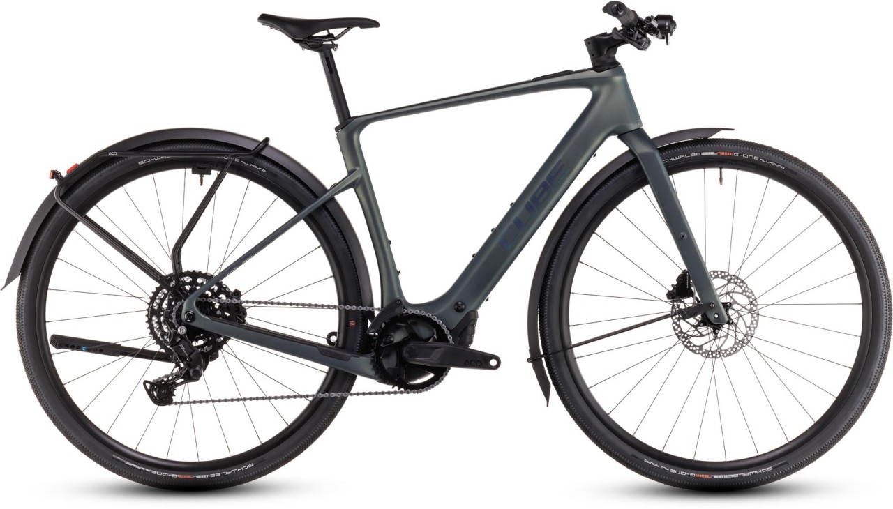 Cube Nulane Hybrid C:62 Race FE 400X sagebrushgreen n prism 2025 - E-Bike Fitnessfiets Heren