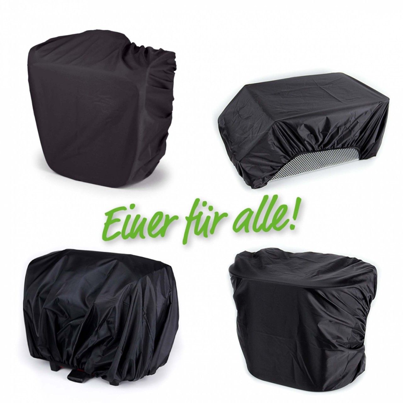 Haberland GmbH Regenhoes voor bagagedraagtas Enkele tassen, manden