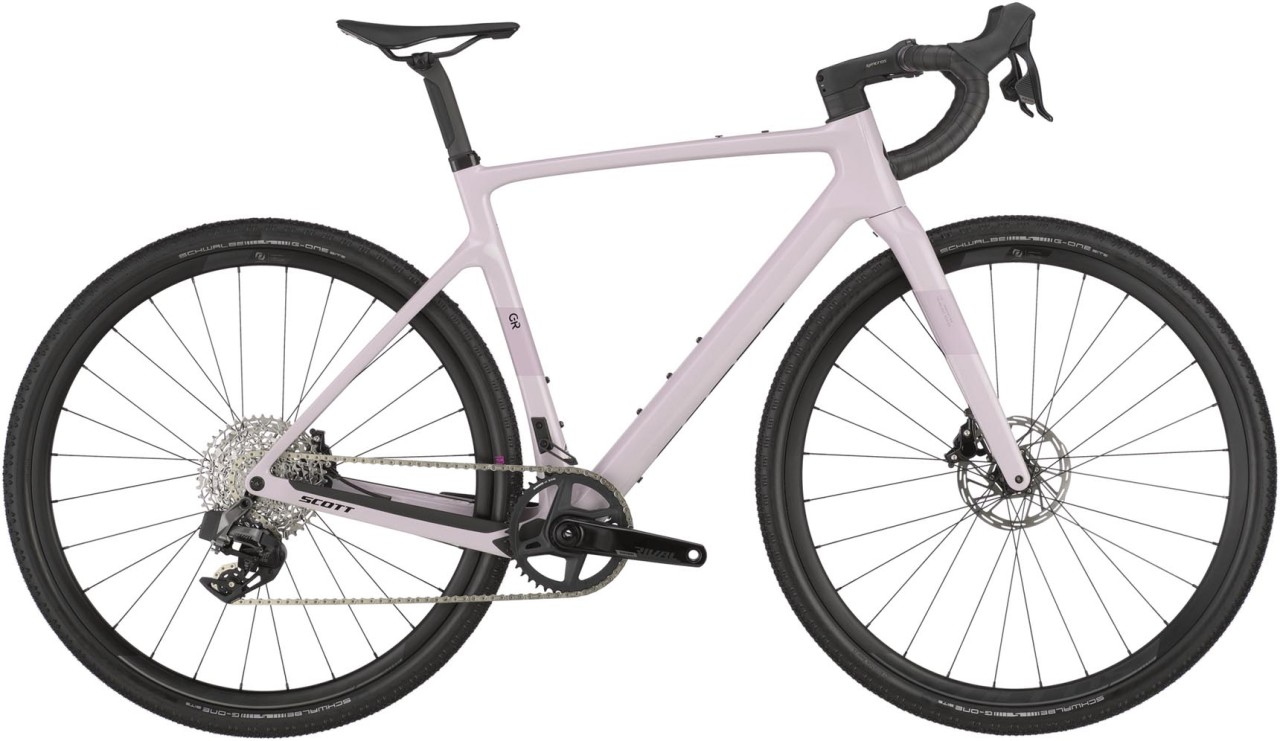Scott Addict Gravel 30 hushed pink 2025 - Grindfiets
