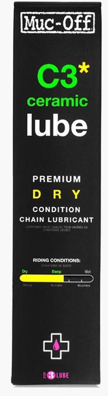 Muc-Off Chain Guard C3 keramisch droog smeermiddel 120 ml