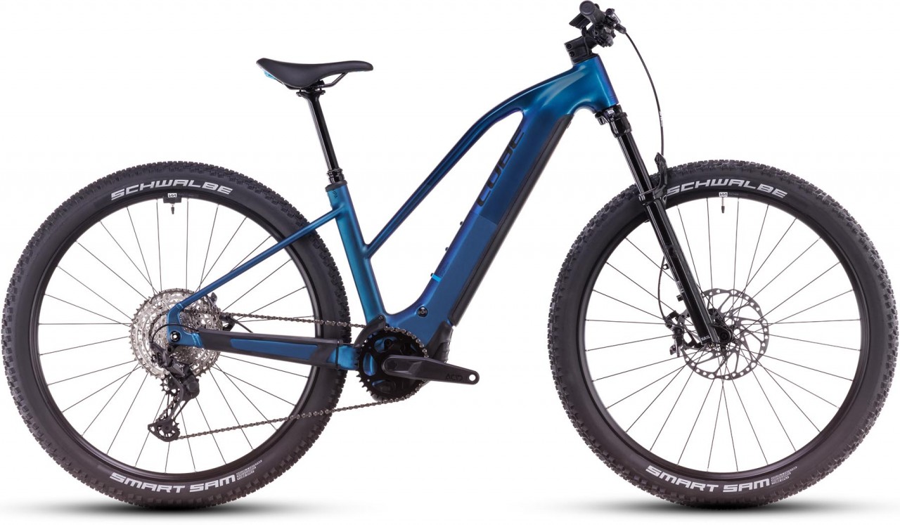 Cube Reaction Hybrid SLX 800 nebula n blue 2025 - E-Bike Hardtail Mountainbike Dames