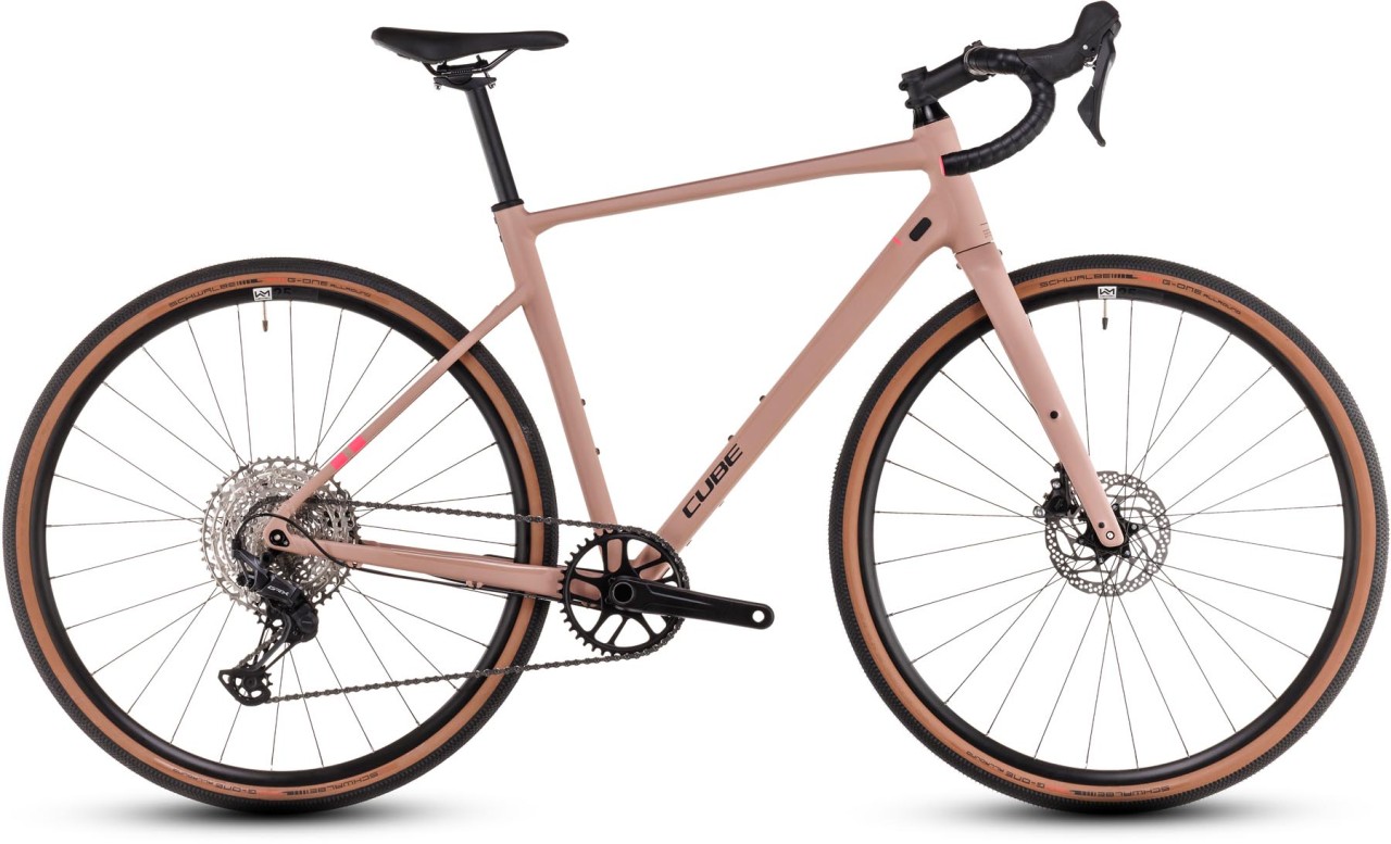 Cube Nuroad EX blushrose n pink 2025 - Grindfiets
