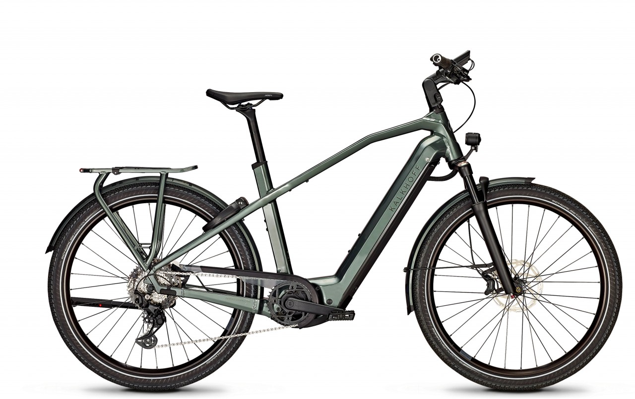 Kalkhoff Endeavour 7.B Move+ techgreen glossy 2023 - E-Bike Trekkingfiets Heren