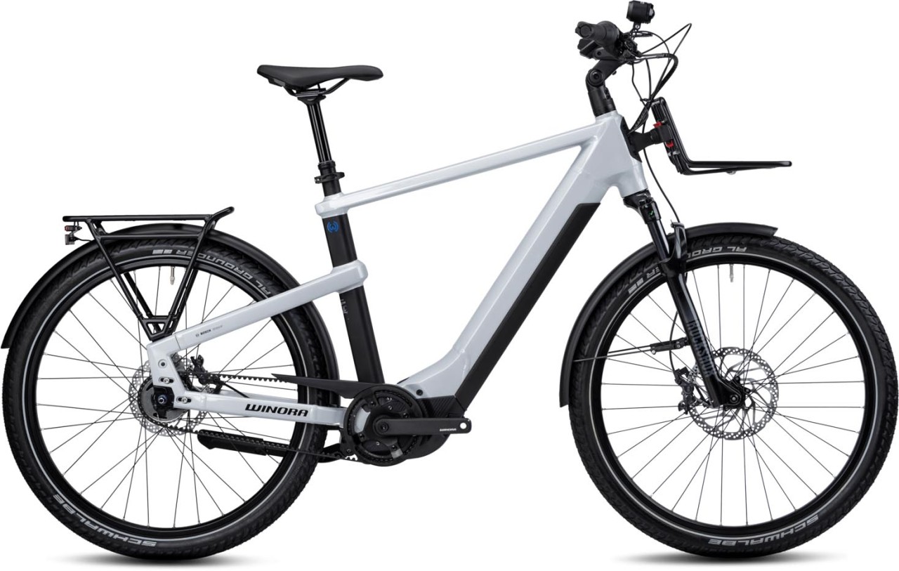 Winora Yakun R5 Pro Ice 2023 - E-Bike Trekkingfiets Heren