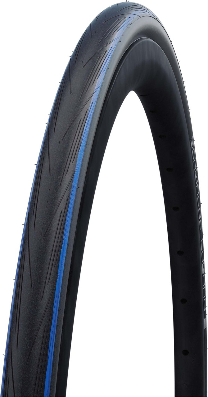 Schwalbe Banden LUGANO 25-622 700 x 25C zwart / blauw