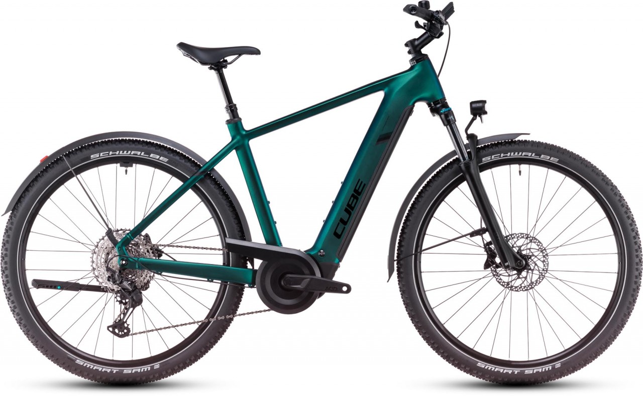Cube Nuride Hybrid EXC Allroad 800 goblin n black 2025 - E-Bike Trekkingfiets Heren