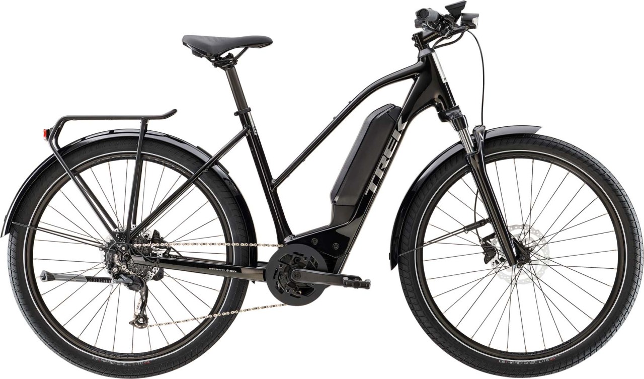 Trek Allant+ 5 Stagger 725Wh trek black 2023 - E-Bike Trekkingfiets Dames